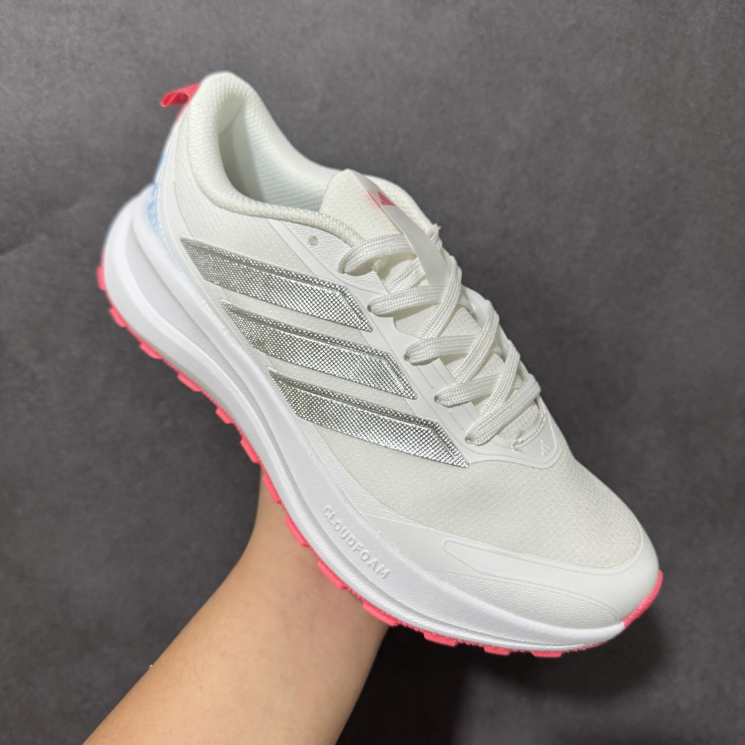 Adidas Runfalcon 6 ATR M 阿迪达斯 舒适防滑 耐磨 低帮运动轻盈跑鞋 这款运动鞋凭借织物面料和舒