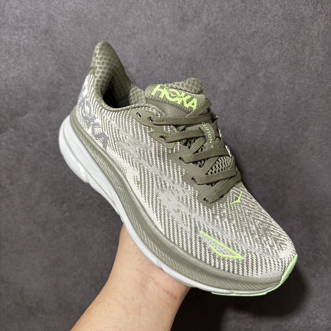 HOKA W CLIFTON PRO 轻量低帮户外越野跑鞋 户外山脉越野轻量运动跑鞋 鞋面用轻的无缝架构 鞋带用了弹性不
