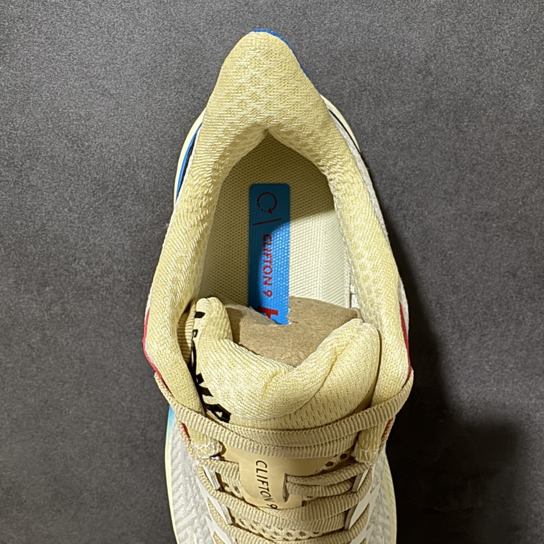 HOKA W CLIFTON PRO 轻量低帮户外越野跑鞋 户外山脉越野轻量运动跑鞋 鞋面用轻的无缝架构 鞋带用了弹性不