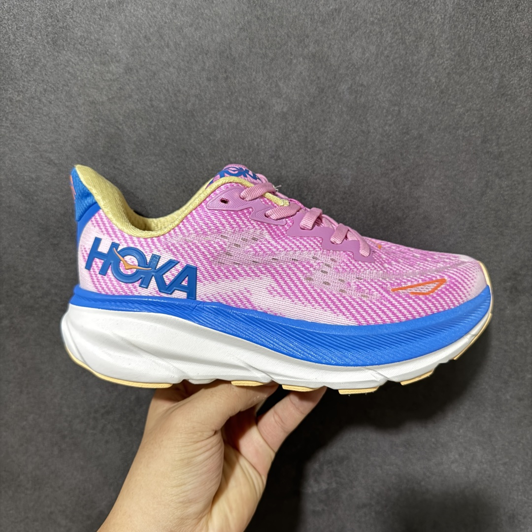 HOKA W CLIFTON PRO 9 轻量低帮户外越野跑鞋 户外山脉越野轻量运动跑鞋 鞋面用轻的无缝架构 鞋带用了弹 HOKA W CLIFTON PRO 9 轻量低帮户外越野跑鞋 户外山脉越野轻量运动跑鞋 鞋面用轻的无缝架构 鞋带用了弹