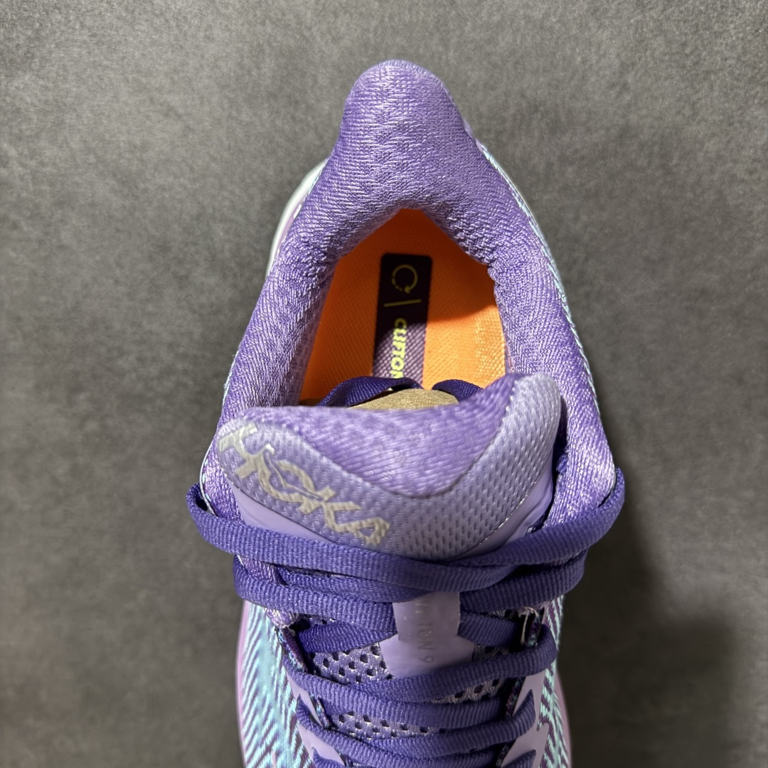 HOKA W CLIFTON PRO 9 轻量低帮户外越野跑鞋 户外山脉越野轻量运动跑鞋 鞋面用轻的无缝架构 鞋带用了弹