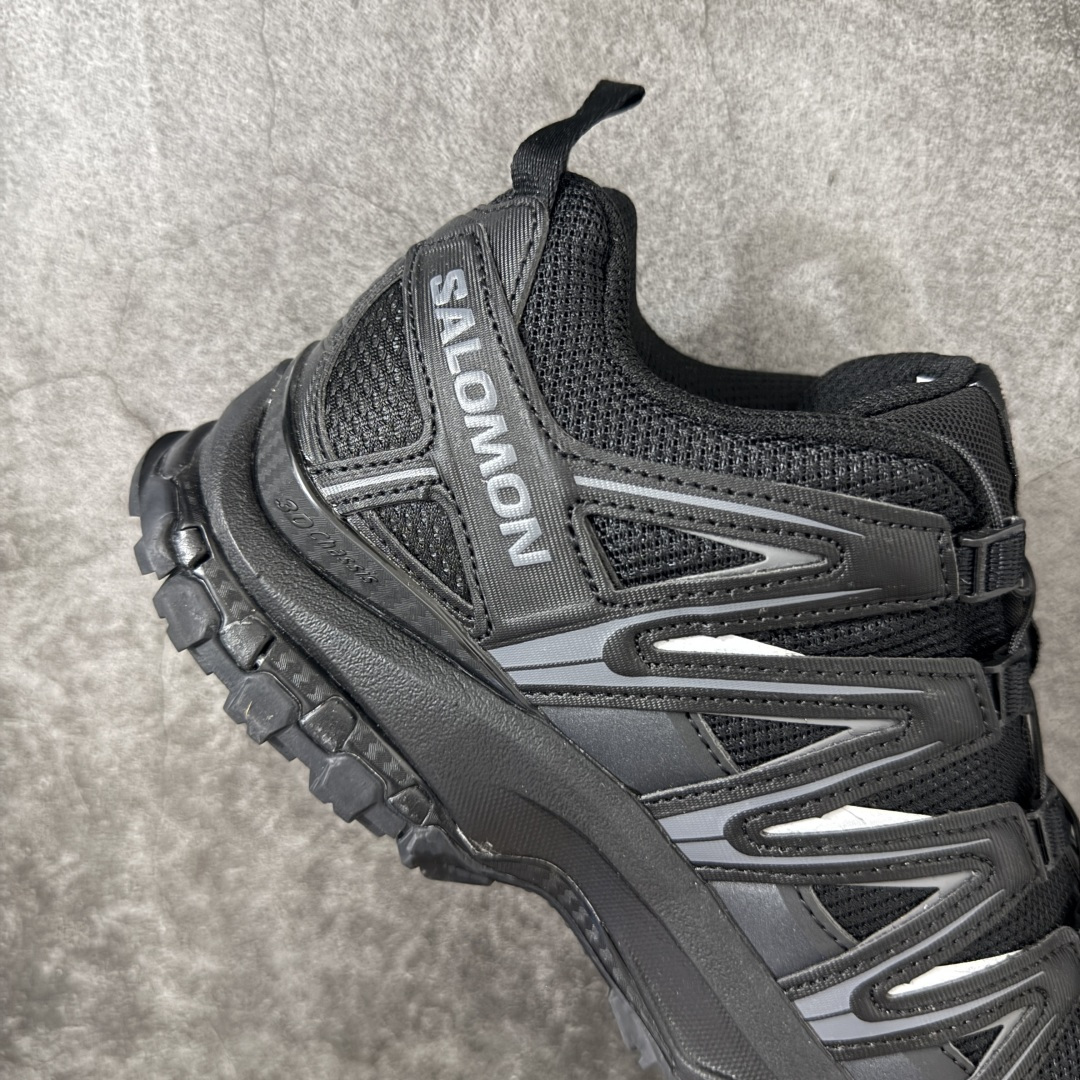 SALOMON萨洛蒙 XA Pro 3D 舒适百搭 户外越野耐磨包裹性支撑 男女同款低帮跑步鞋 黑色  性价比版本 私模