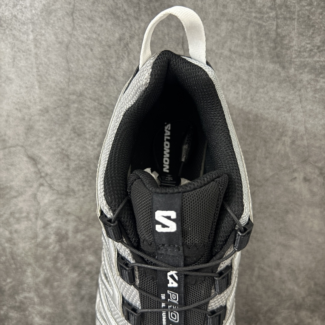 SALOMON萨洛蒙 XA Pro 3D 舒适百搭 户外越野耐磨包裹性支撑 男女同款低帮跑步鞋 合金黑  性价比版本 私