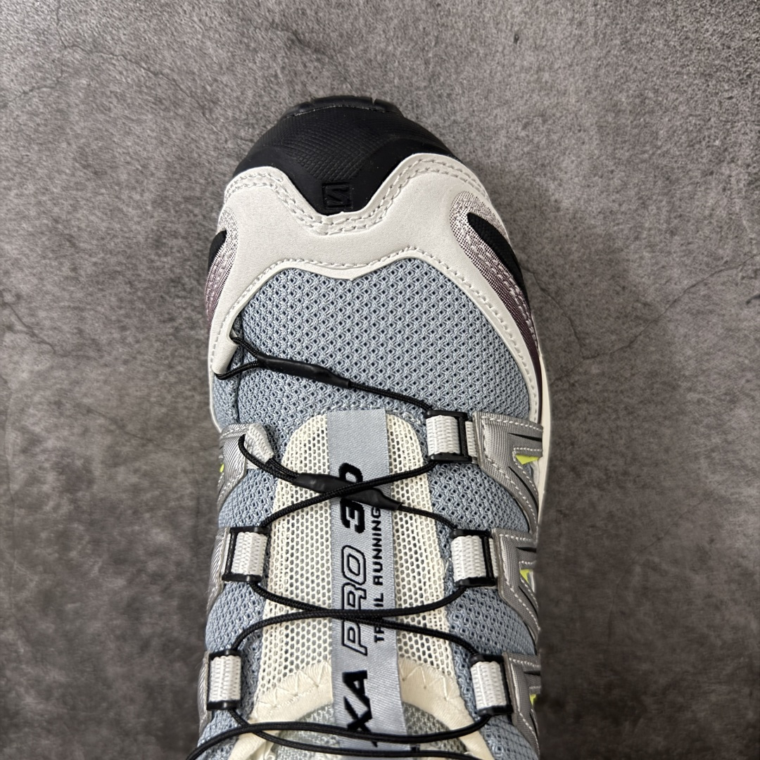 SALOMON萨洛蒙 XA Pro 3D 舒适百搭 户外越野耐磨包裹性支撑 男女同款低帮跑步鞋 沙场灰  性价比版本 私
