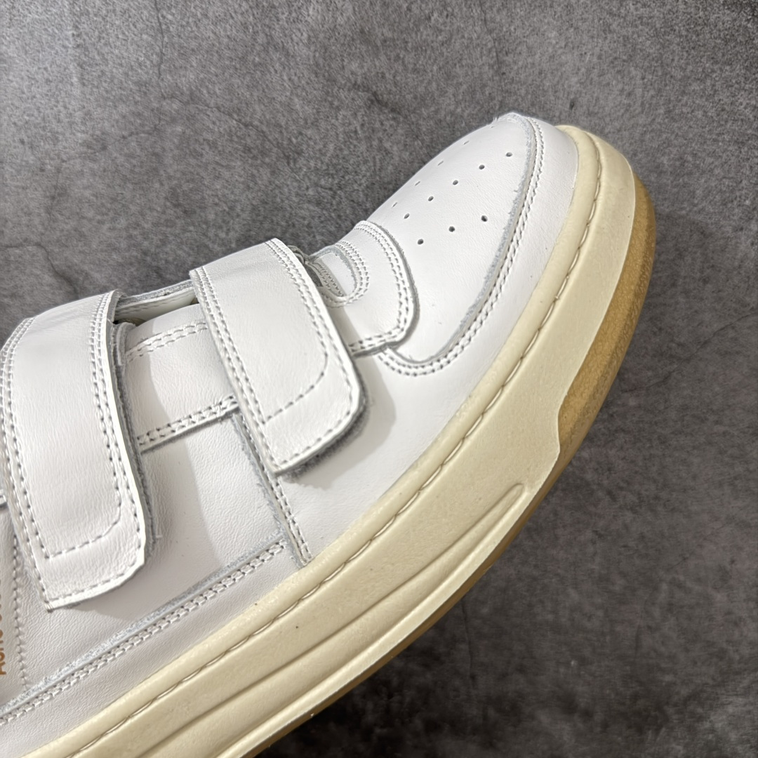 Acne Studios 2023 艾克妮魔术贴 低帮休闲小白鞋 得物热度蝉联榜首31天 海淘专供版 赵露思、杨超越、欧