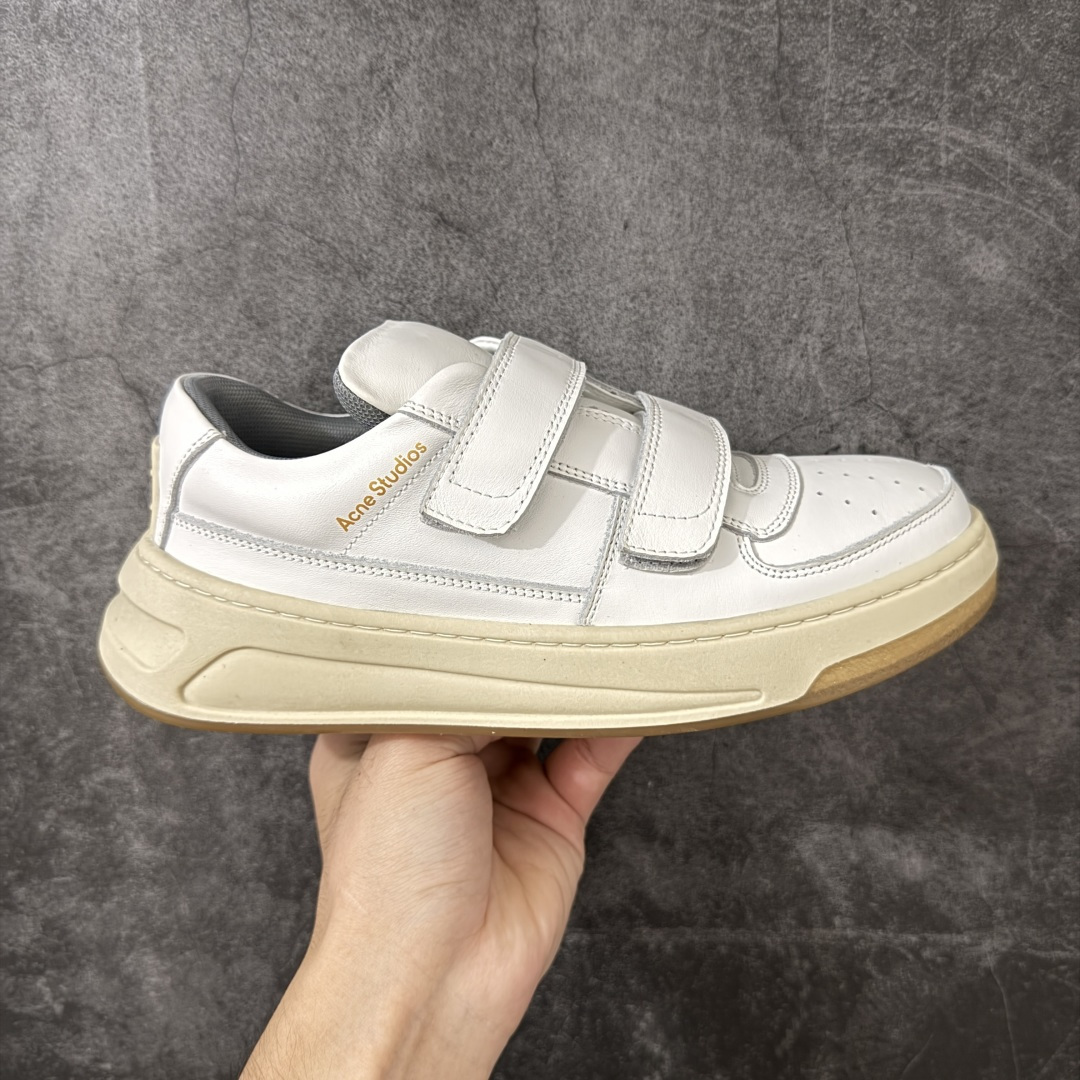 Acne Studios 2023 艾克妮魔术贴 低帮休闲小白鞋 得物热度蝉联榜首31天 海淘专供版 赵露思、杨超越、欧 Acne Studios 2023 艾克妮魔术贴 低帮休闲小白鞋 得物热度蝉联榜首31天 海淘专供版 赵露思、杨超越、欧