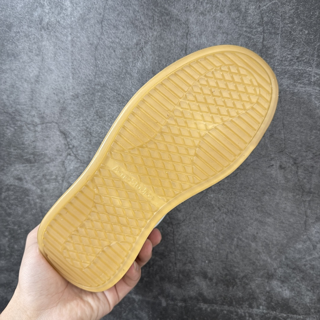 Acne Studios 2023 艾克妮魔术贴 低帮休闲小白鞋 得物热度蝉联榜首31天 海淘专供版 赵露思、杨超越、欧