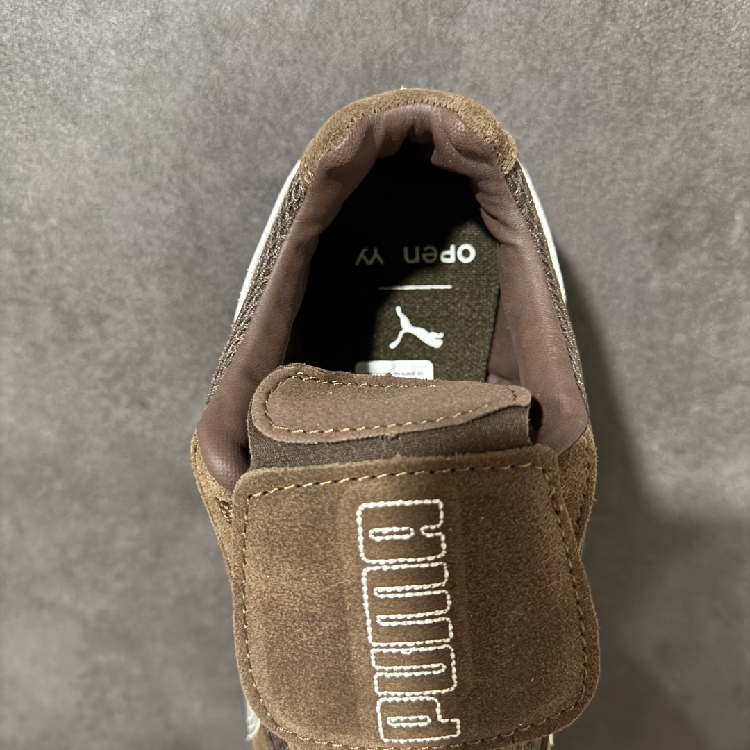 The Open Product x Puma Speedcat 联名复古彪马薄底轻盈休闲运动鞋 以质感皮革鞋面混搭网布