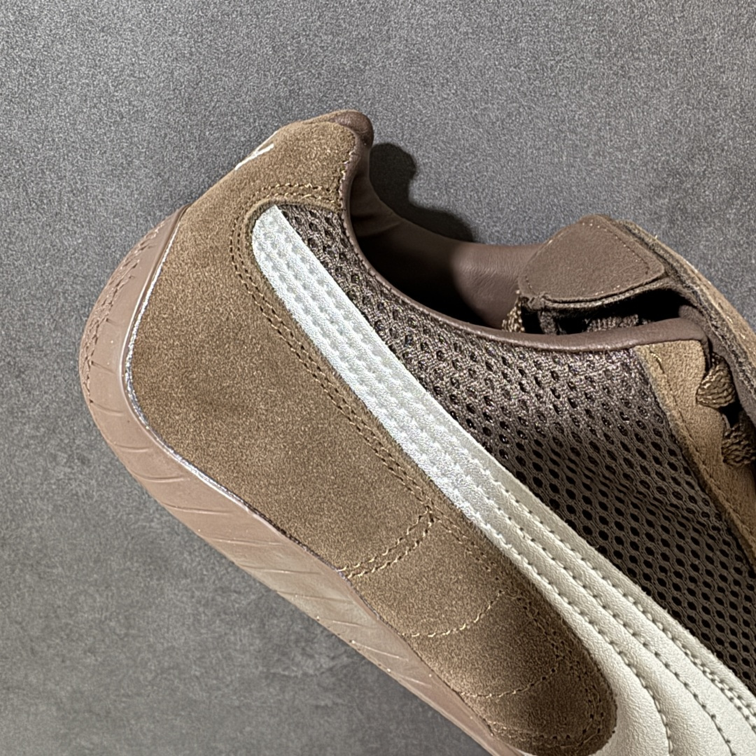 The Open Product x Puma Speedcat 联名复古彪马薄底轻盈休闲运动鞋 以质感皮革鞋面混搭网布