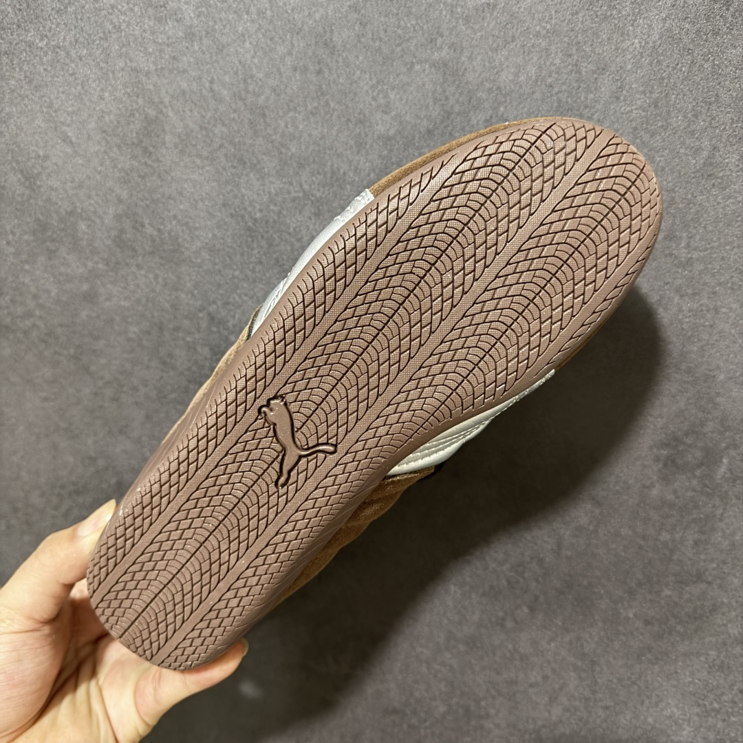 The Open Product x Puma Speedcat 联名复古彪马薄底轻盈休闲运动鞋 以质感皮革鞋面混搭网布