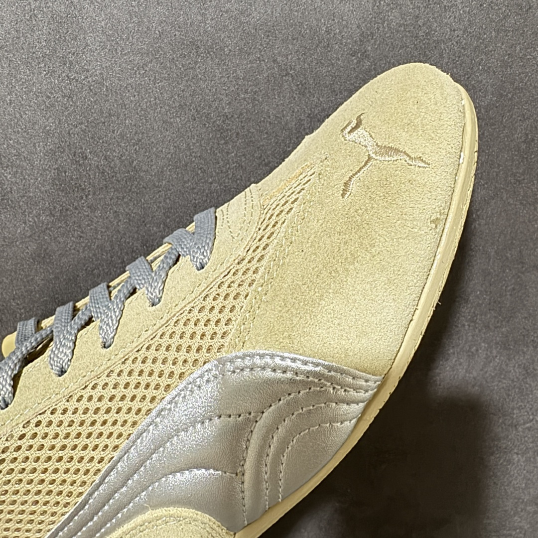 The Open Product x Puma Speedcat 联名复古彪马薄底轻盈休闲运动鞋 以质感皮革鞋面混搭网布