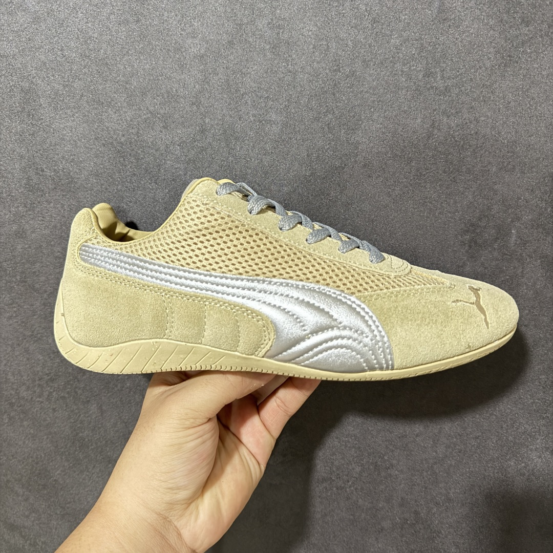 The Open Product x Puma Speedcat 联名复古彪马薄底轻盈休闲运动鞋 以质感皮革鞋面混搭网布 The Open Product x Puma Speedcat 联名复古彪马薄底轻盈休闲运动鞋 以质感皮革鞋面混搭网布
