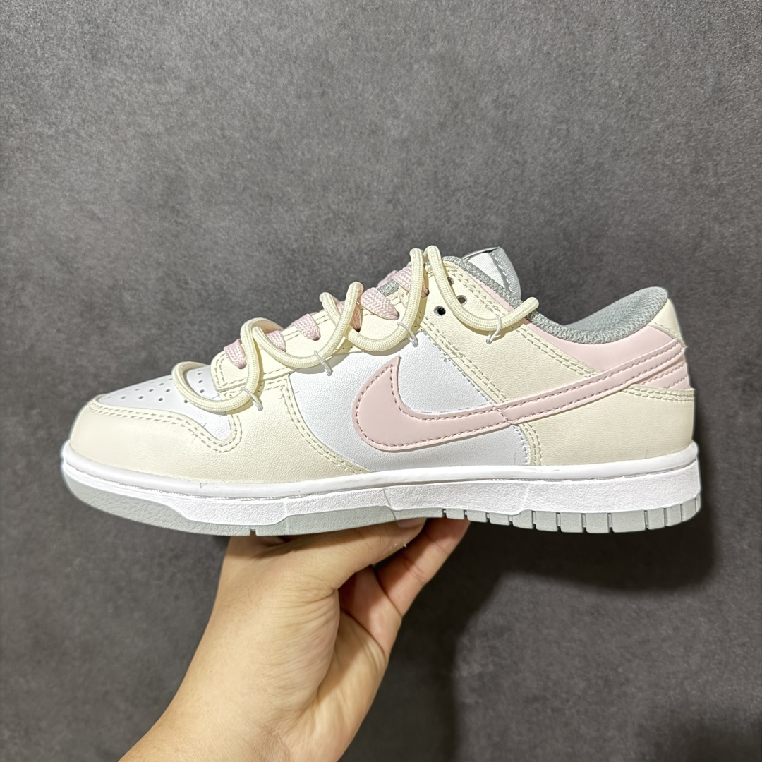 Nike SB Dunk Low 绑带 低帮休闲板鞋 型号 FB9109-123 SS-4  尺码：35.5 36 36