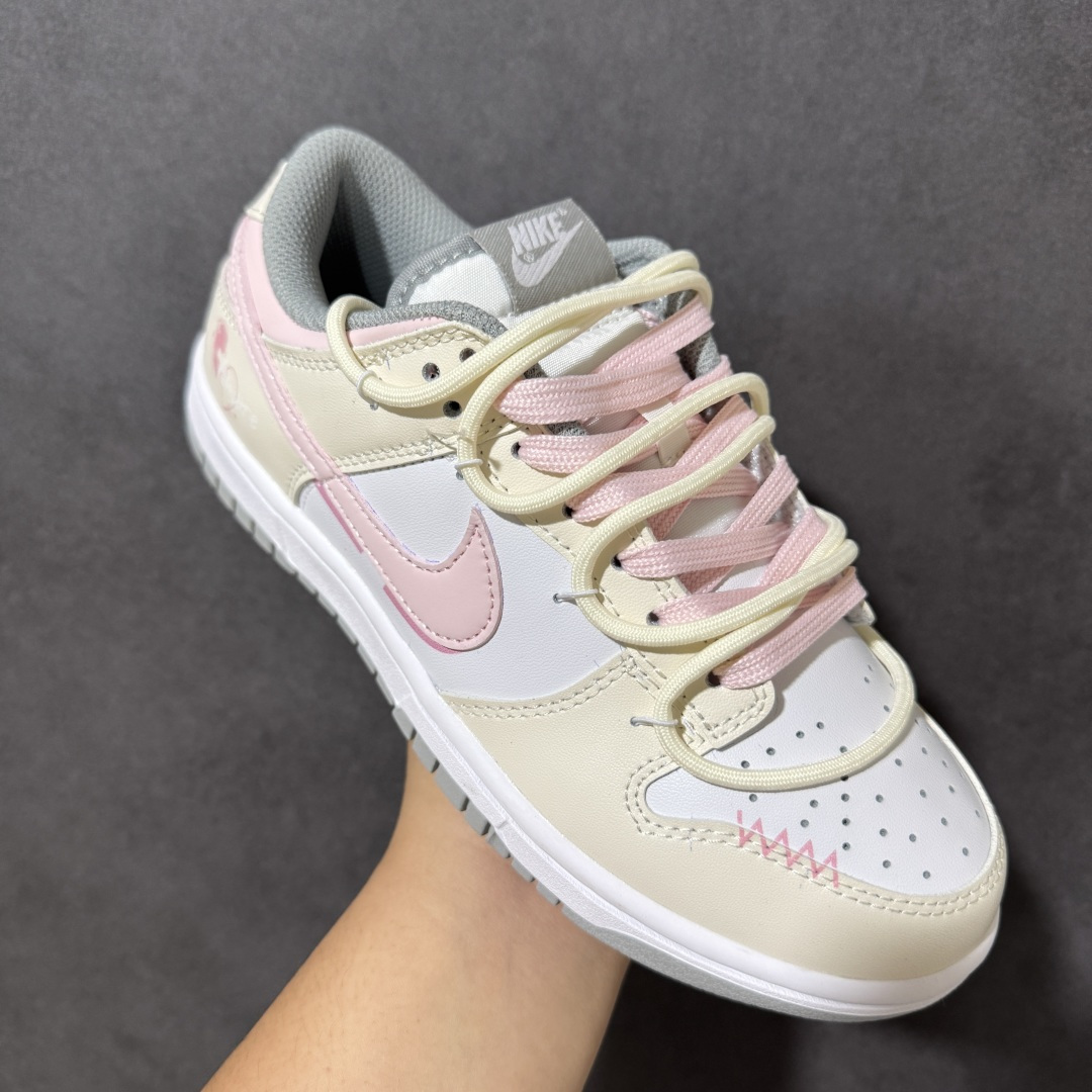 Nike SB Dunk Low 绑带 低帮休闲板鞋 型号 FB9109-123 SS-4  尺码：35.5 36 36