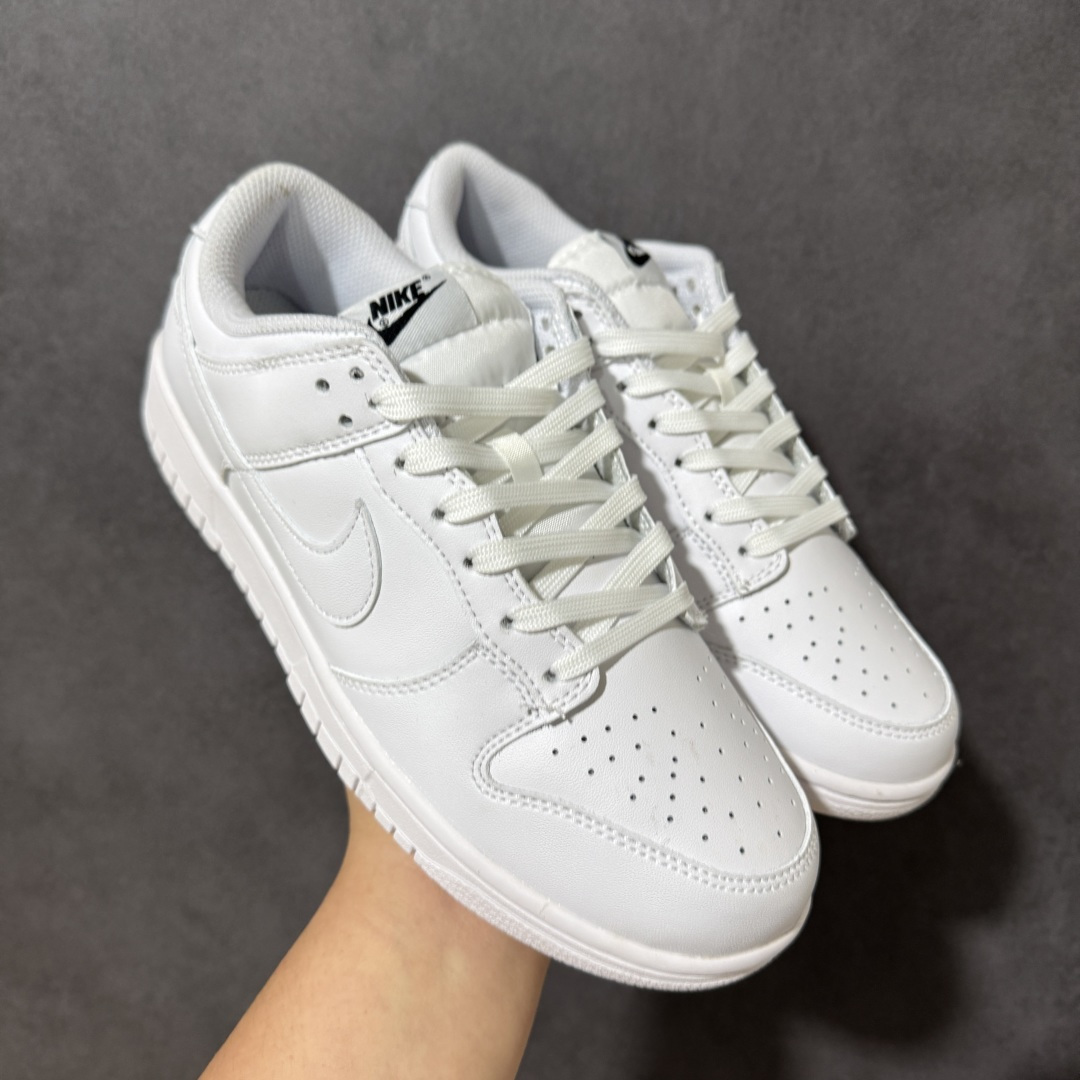 Nike SB Dunk Low 低帮休闲板鞋 超高清洁度 皮料切割干净无任何毛边 细节完美 货号：DD1391-103