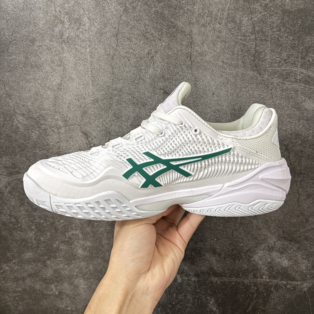 ASICS亚瑟士网球鞋男小德球鞋 COURT FF3 NOVAK 德约科维奇专业球鞋 专业跑步鞋鞋减震助弹防滑气跑步鞋 