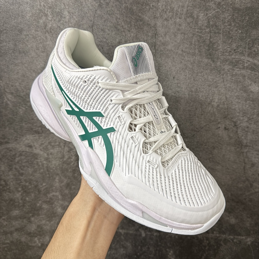 ASICS亚瑟士网球鞋男小德球鞋 COURT FF3 NOVAK 德约科维奇专业球鞋 专业跑步鞋鞋减震助弹防滑气跑步鞋 