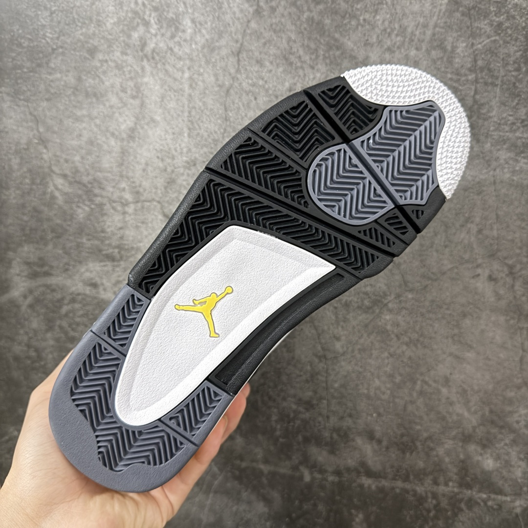 Air Jordan AJ4 Retro 白黄黑 IO2463-102 全新升级改良 原鞋原楦原纸板同源开发 完美呈现乔