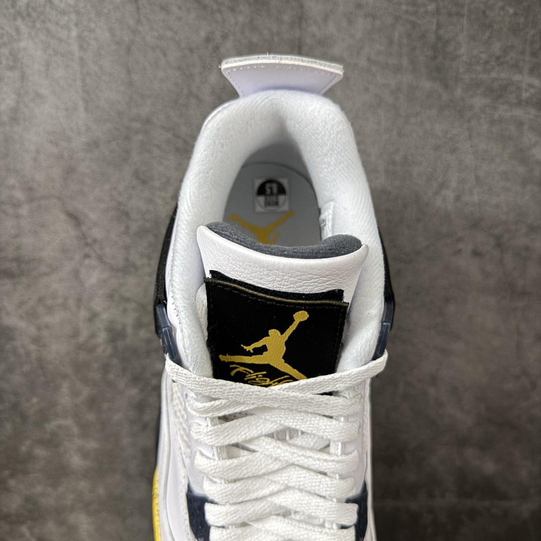 Air Jordan AJ4 Retro 白黄黑 IO2463-102 全新升级改良 原鞋原楦原纸板同源开发 完美呈现乔