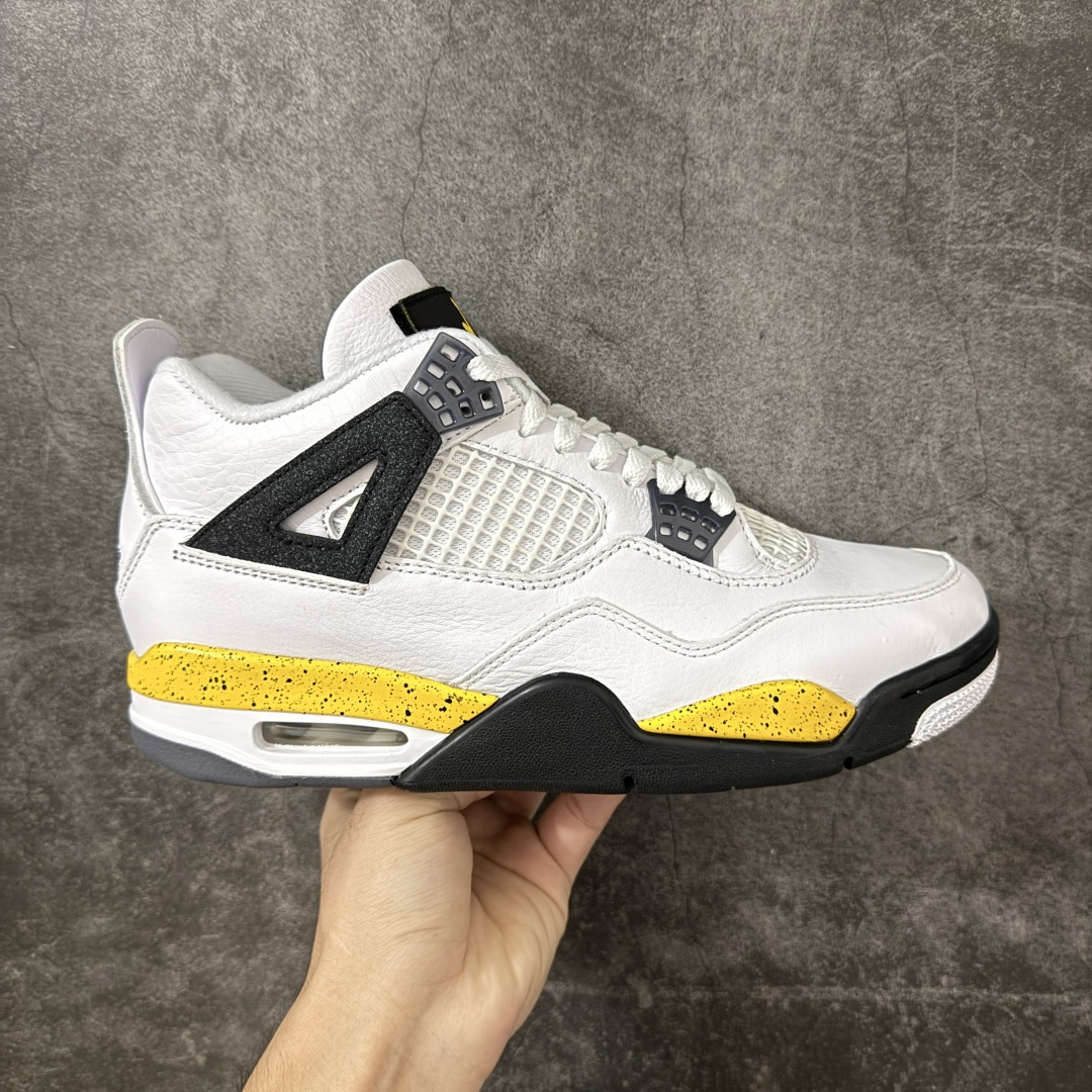 Air Jordan AJ4 Retro 白黄黑 IO2463-102 全新升级改良 原鞋原楦原纸板同源开发 完美呈现乔 Air Jordan AJ4 Retro 白黄黑 IO2463-102 全新升级改良 原鞋原楦原纸板同源开发 完美呈现乔