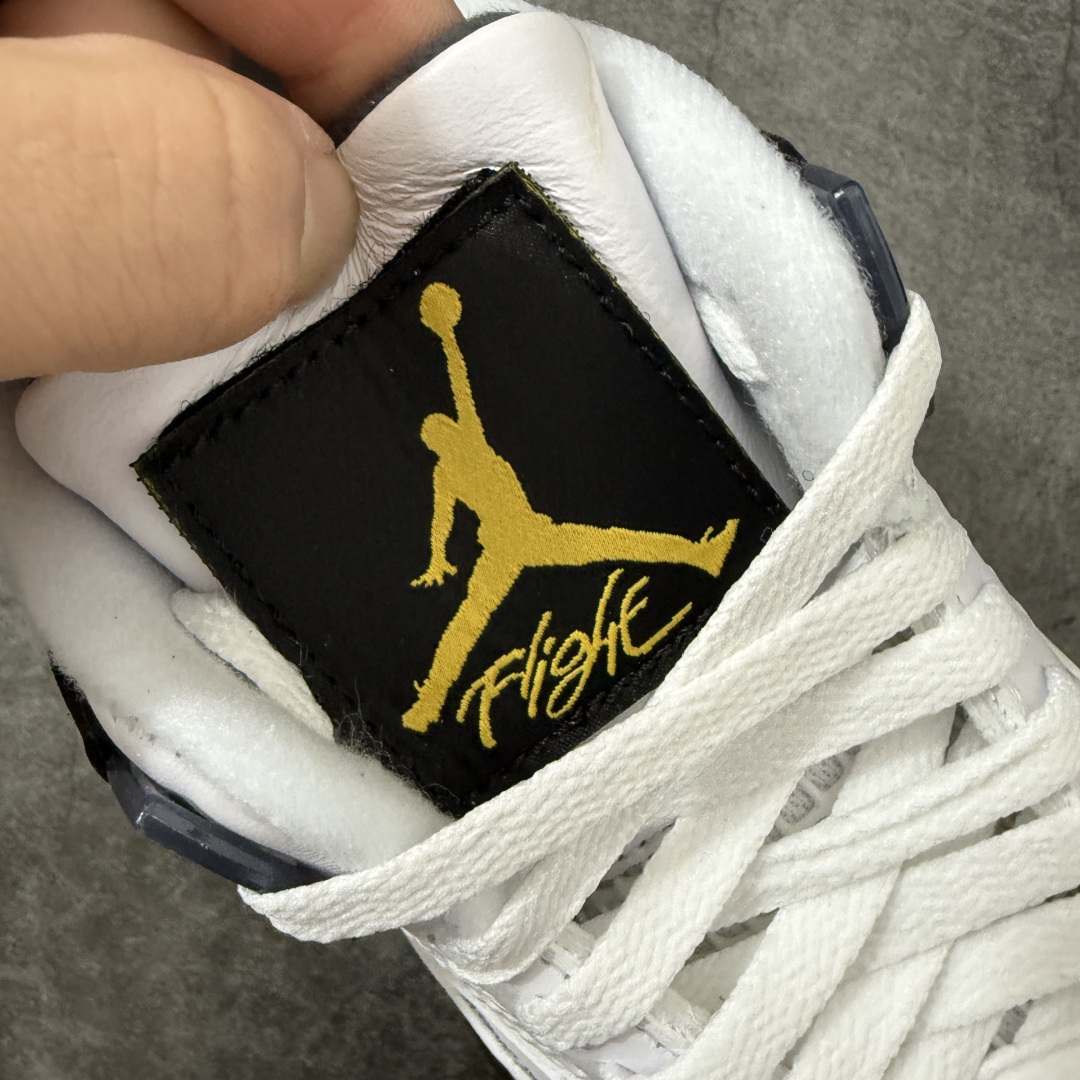 Air Jordan AJ4 Retro 白黄黑 IO2463-102 全新升级改良 原鞋原楦原纸板同源开发 完美呈现乔