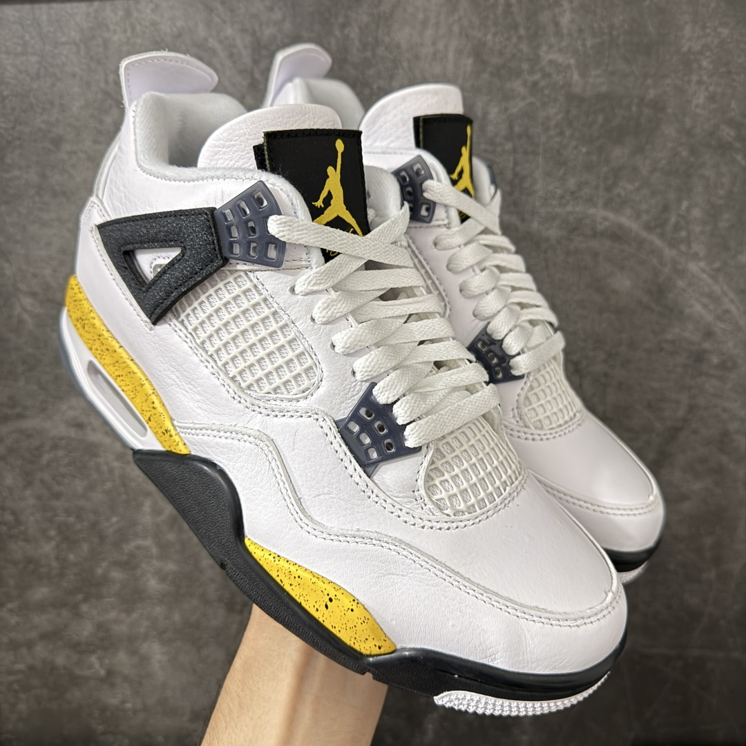Air Jordan AJ4 Retro 白黄黑 IO2463-102 全新升级改良 原鞋原楦原纸板同源开发 完美呈现乔 Air Jordan AJ4 Retro 白黄黑 IO2463-102 全新升级改良 原鞋原楦原纸板同源开发 完美呈现乔