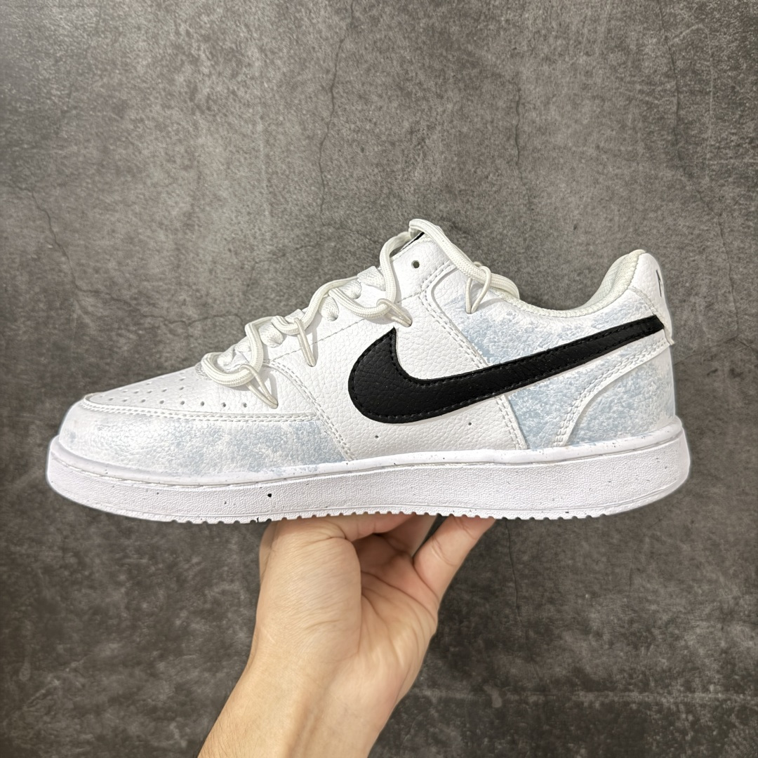 NIKE COURT VISION LO ‘DIY’定制 低帮百搭 透气休闲运动板鞋 兼顾舒适脚感和出众风范 演绎匠心之