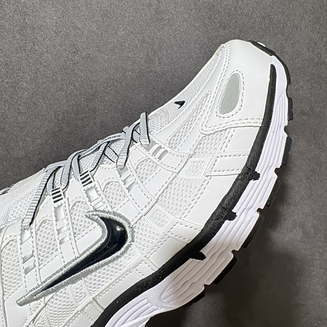 Nike P-6000 复古休闲 耐克 低帮休闲城市通勤跑步鞋 采用透气网眼布搭配皮革和合成材质覆面 再现早期鞋款外观 