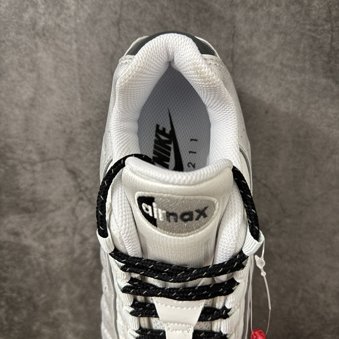Nike Air Max 95 Photon "Seongsu" 圣水洞限定 舒适经典校园风 低帮跑步鞋 男女同款 白黑
