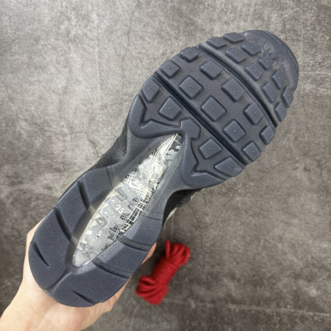 Nike Air Max 95 Photon "Seongsu" 圣水洞限定 舒适经典校园风 低帮跑步鞋 男女同款 白黑