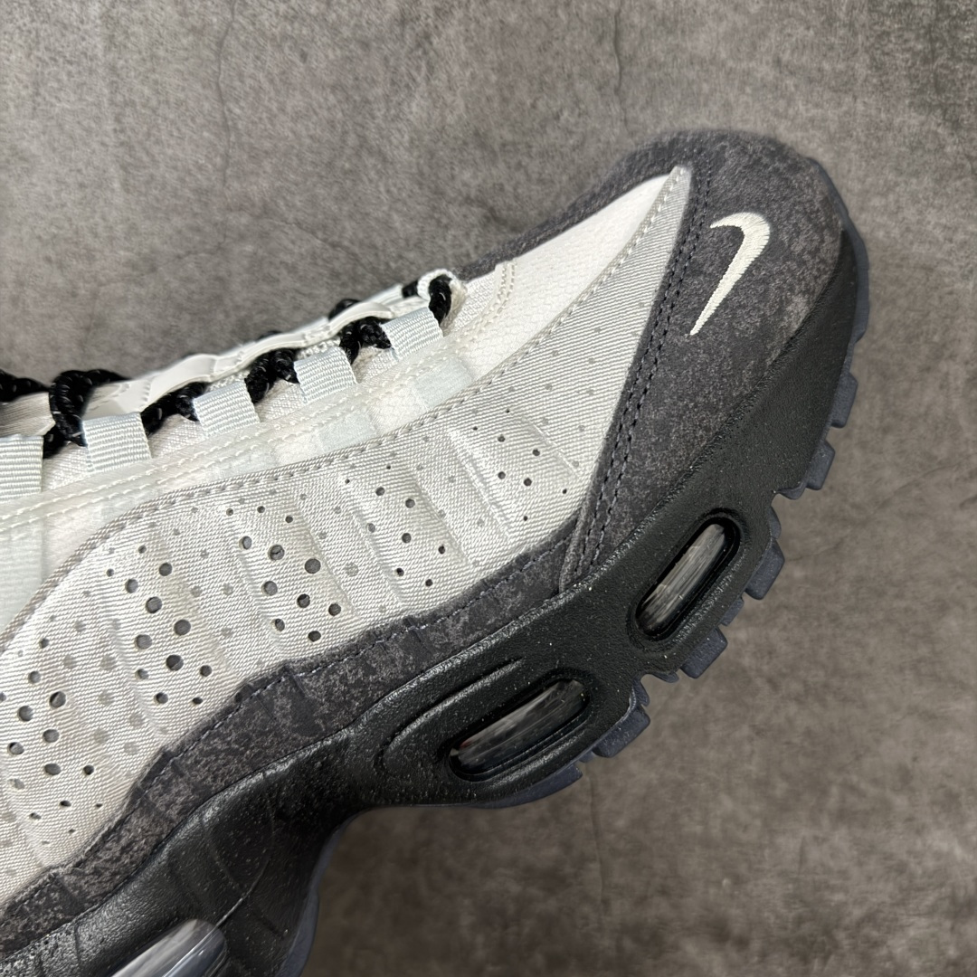Nike Air Max 95 Photon "Seongsu" 圣水洞限定 舒适经典校园风 低帮跑步鞋 男女同款 白黑