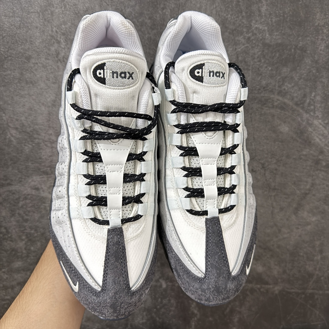 Nike Air Max 95 Photon "Seongsu" 圣水洞限定 舒适经典校园风 低帮跑步鞋 男女同款 白黑