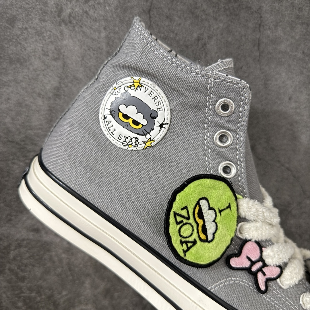 Converse ×IPX x 权志龙 CHUCK 70X ZO&FRIENDS 经典百搭 透气 高帮 帆布鞋 男女同款