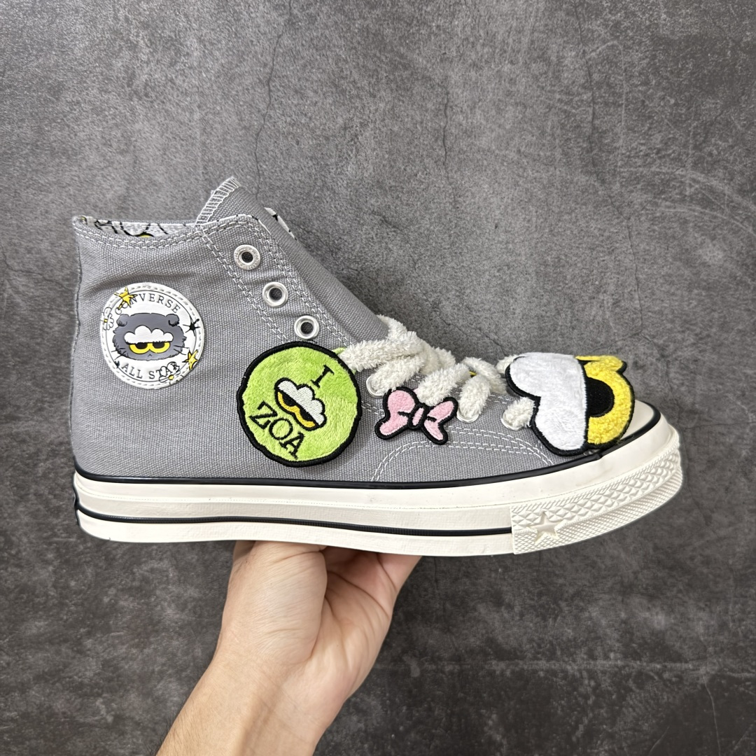 Converse ×IPX x 权志龙 CHUCK 70X ZO&FRIENDS 经典百搭 透气 高帮 帆布鞋 男女同款