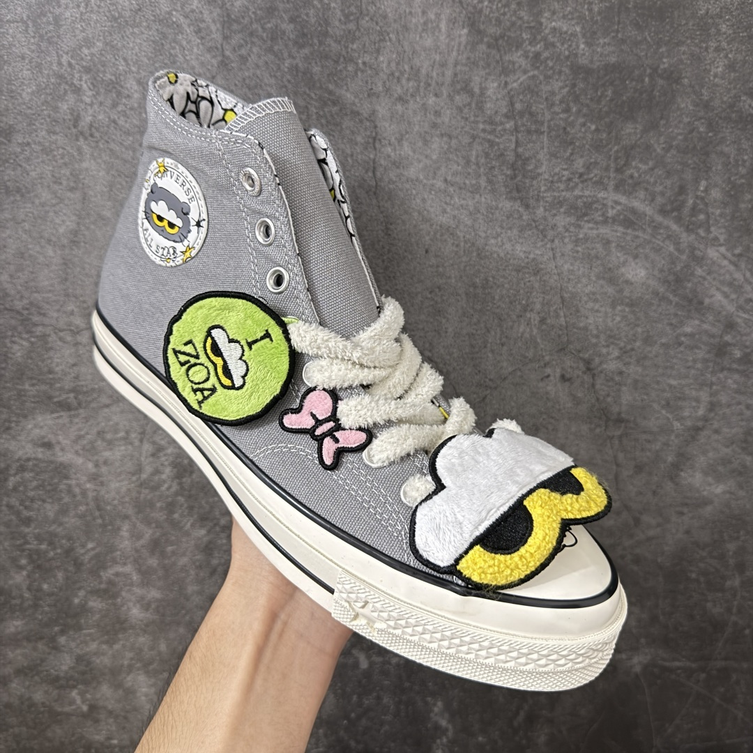 Converse ×IPX x 权志龙 CHUCK 70X ZO&FRIENDS 经典百搭 透气 高帮 帆布鞋 男女同款