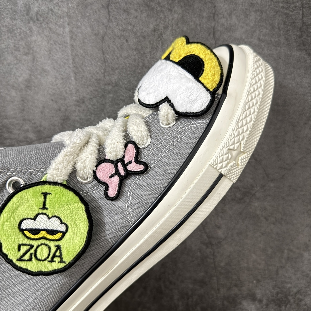 Converse ×IPX x 权志龙 CHUCK 70X ZO&FRIENDS 经典百搭 透气 高帮 帆布鞋 男女同款