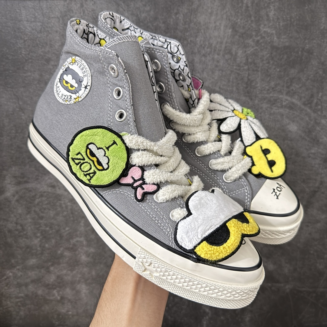 Converse ×IPX x 权志龙 CHUCK 70X ZO&FRIENDS 经典百搭 透气 高帮 帆布鞋 男女同款