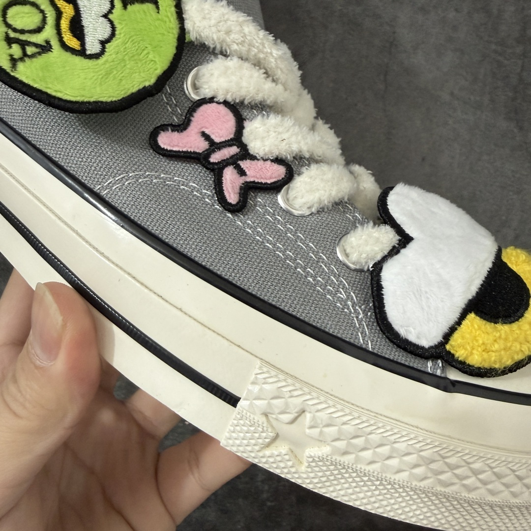 Converse ×IPX x 权志龙 CHUCK 70X ZO&FRIENDS 经典百搭 透气 高帮 帆布鞋 男女同款