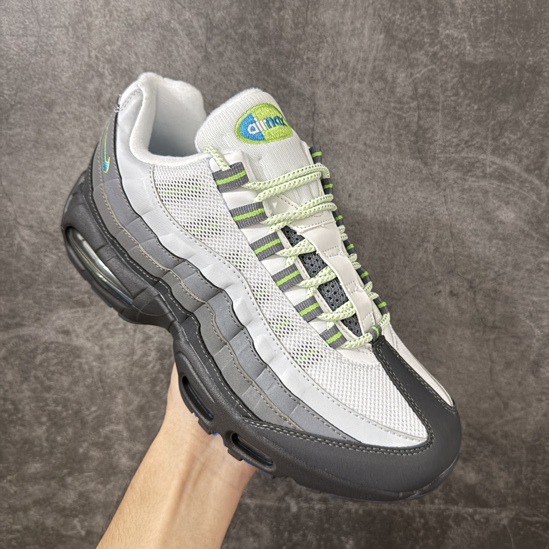 Nike Air Max 95 黑灰绿 货号：IR1473-010 顶级版 开发数月 原版开发 多道QC质检 鞋型完美复