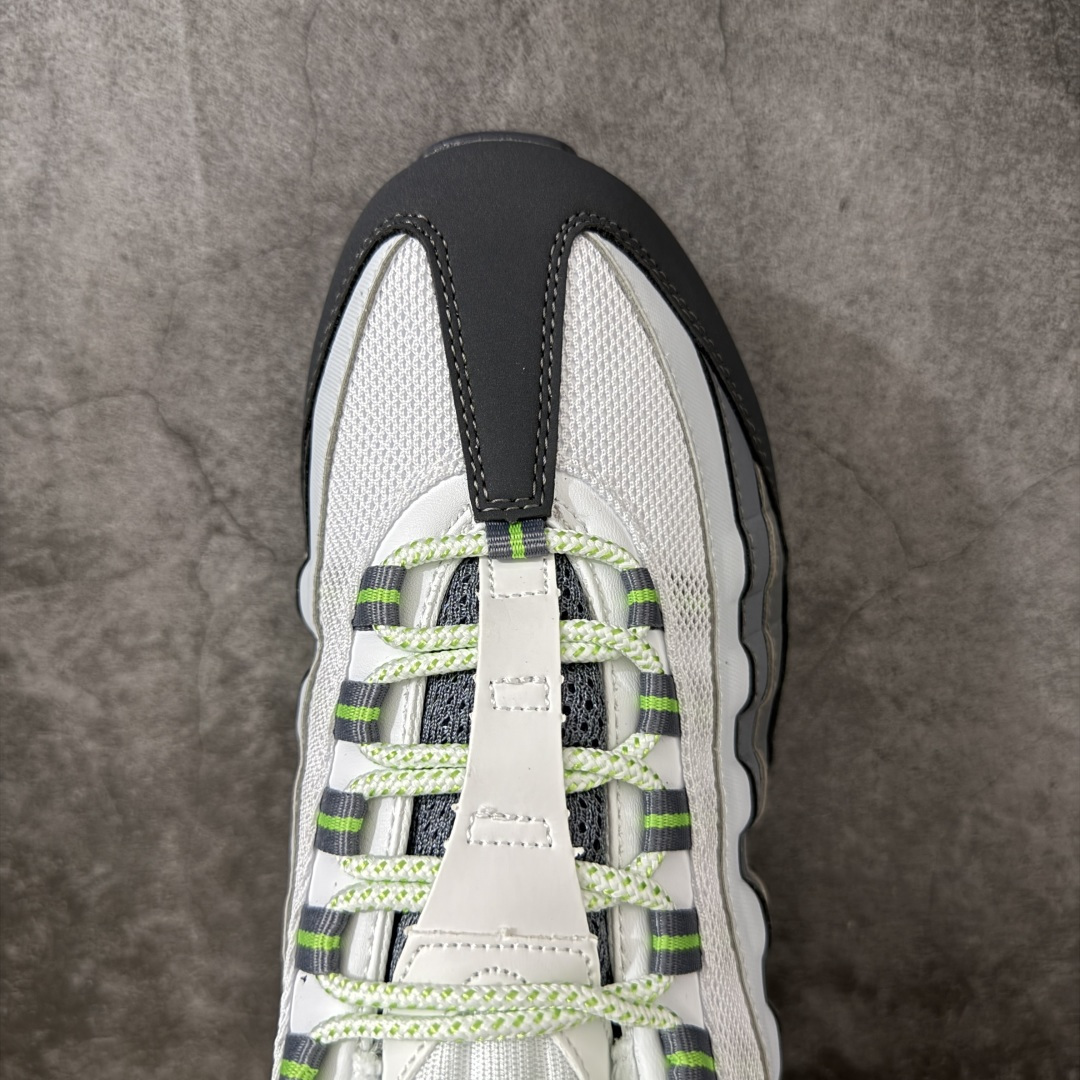 Nike Air Max 95 黑灰绿 货号：IR1473-010 顶级版 开发数月 原版开发 多道QC质检 鞋型完美复