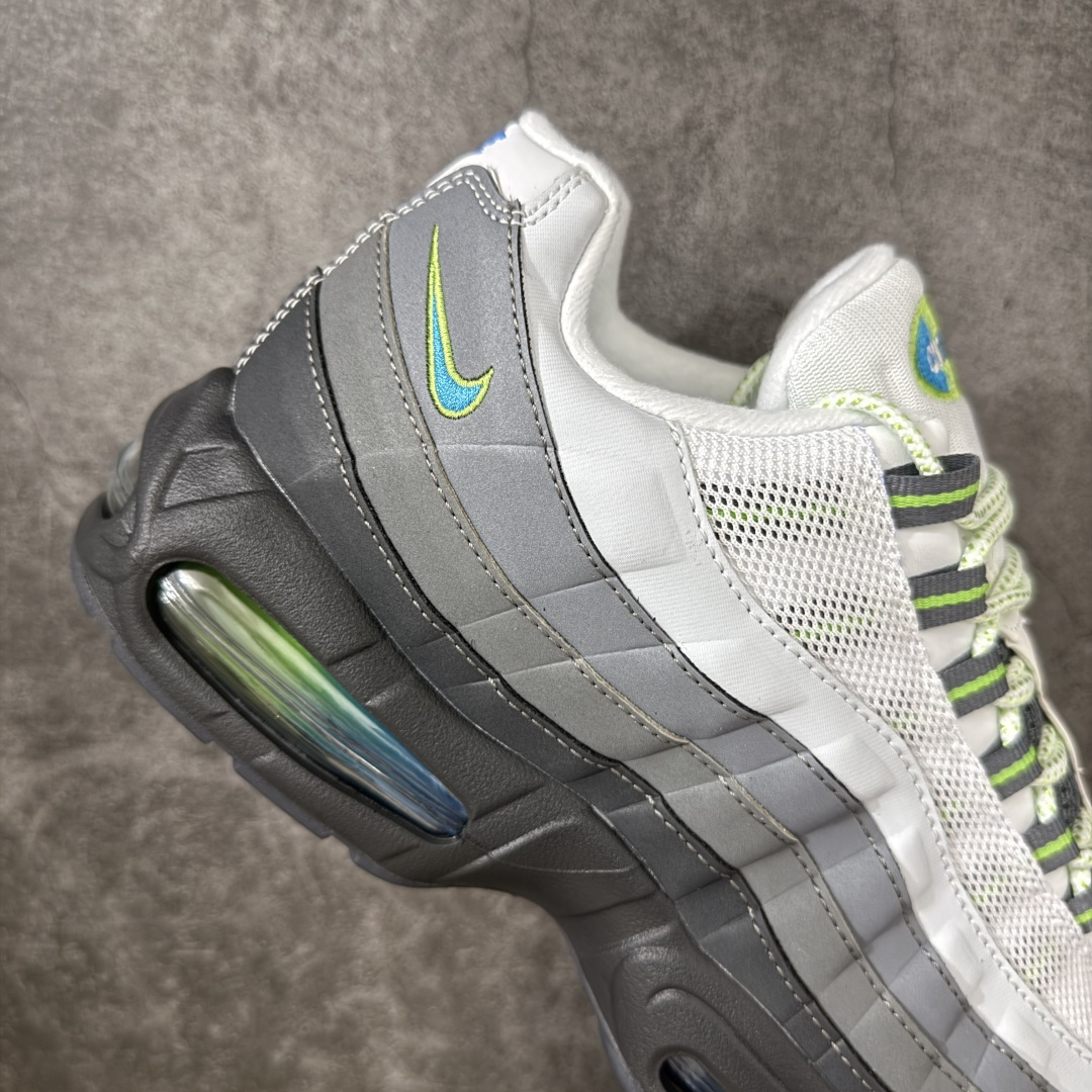 Nike Air Max 95 黑灰绿 货号：IR1473-010 顶级版 开发数月 原版开发 多道QC质检 鞋型完美复
