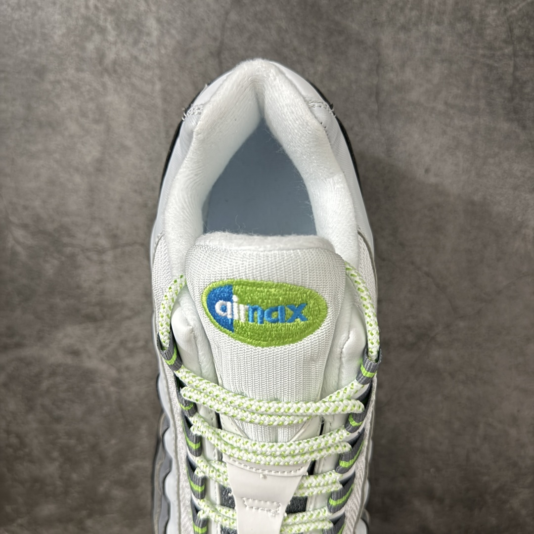 Nike Air Max 95 黑灰绿 货号：IR1473-010 顶级版 开发数月 原版开发 多道QC质检 鞋型完美复
