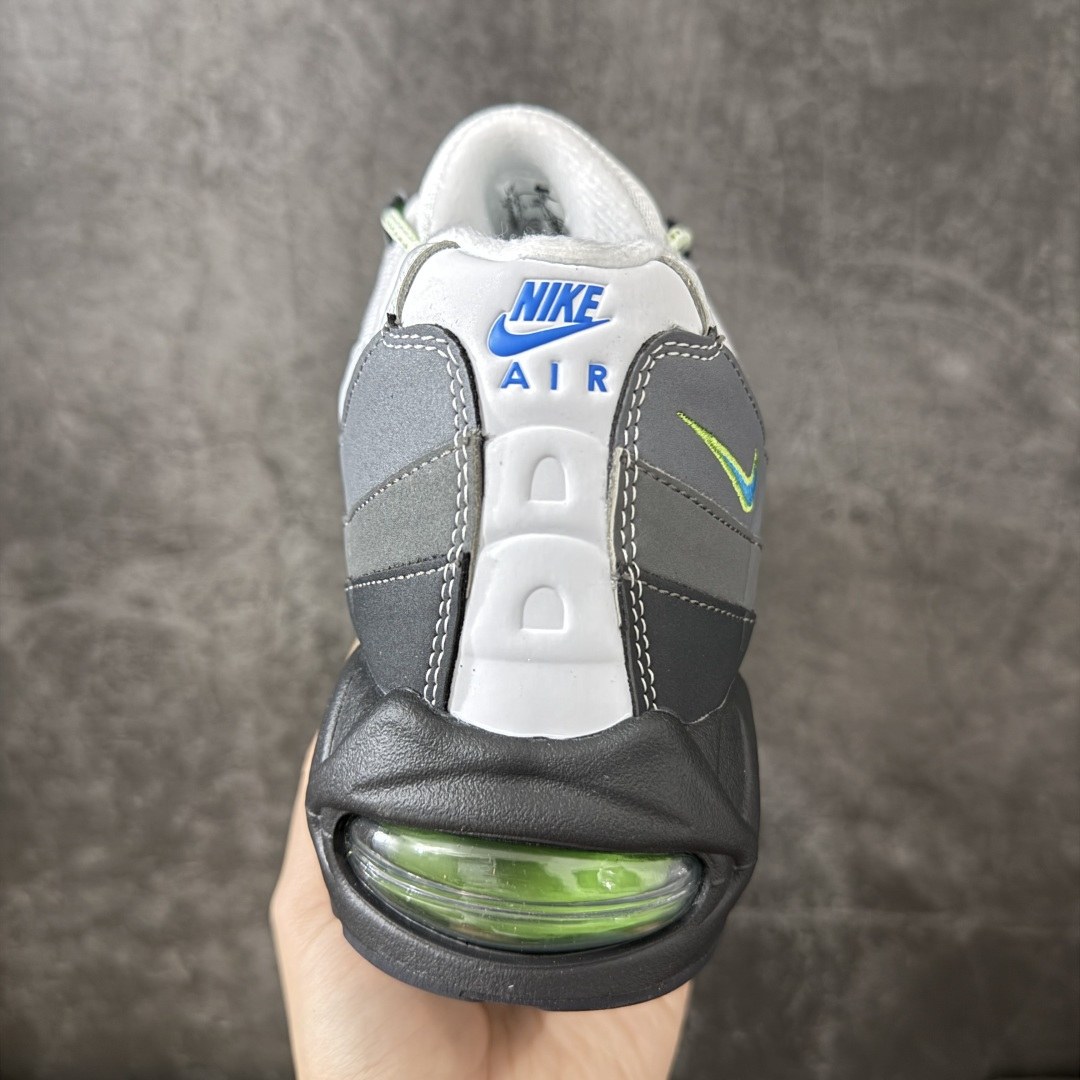 Nike Air Max 95 黑灰绿 货号：IR1473-010 顶级版 开发数月 原版开发 多道QC质检 鞋型完美复