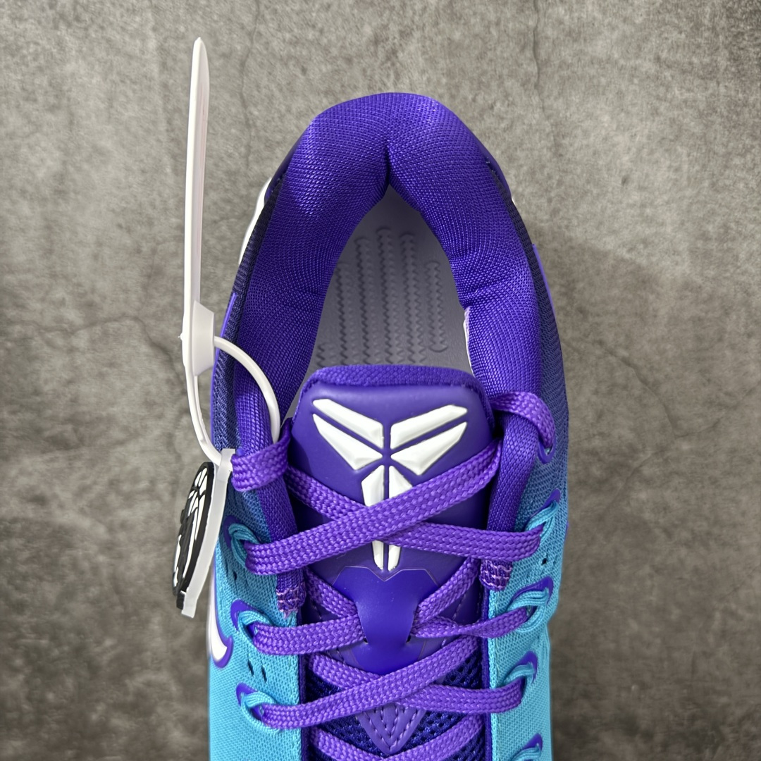 Kobe 9 Elite Low EM Protro Hornets 选秀日蓝紫 科比九代舒适减震防滑低帮篮球鞋 原楦打