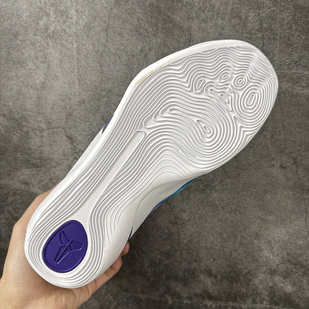 Kobe 9 Elite Low EM Protro Hornets 选秀日蓝紫 科比九代舒适减震防滑低帮篮球鞋 原楦打