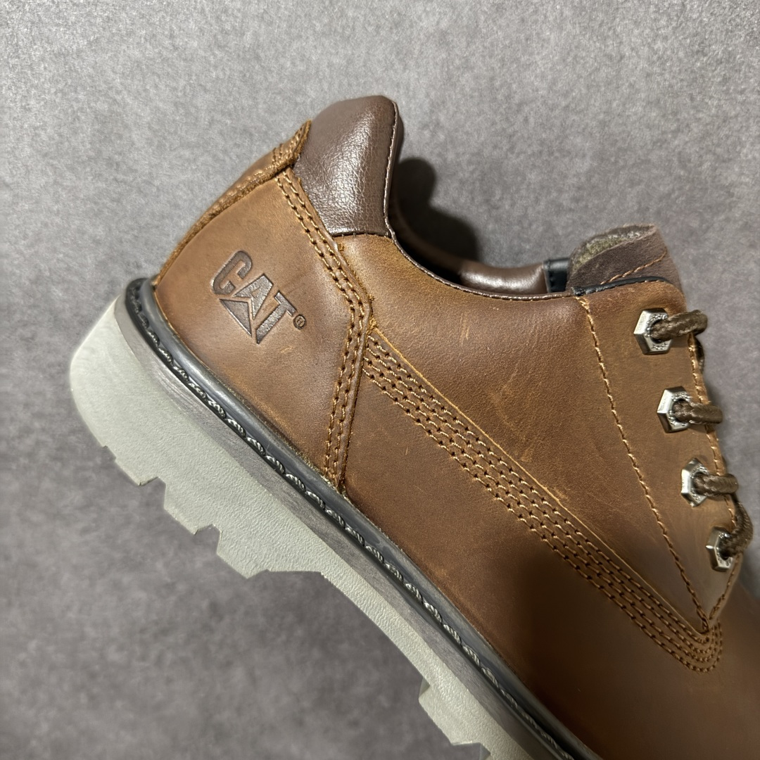 CAT/卡特 硬汉推土机品牌 秋冬新款 户外低帮舒适休闲工装鞋 CRAlL SPORT LOW 选用经典磨砂头层牛皮鞋面