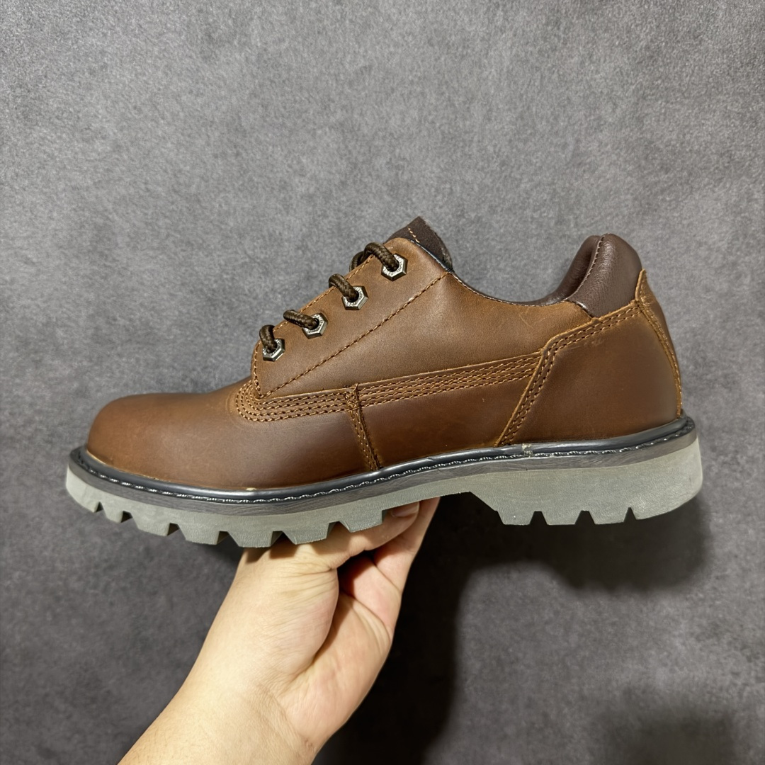 CAT/卡特 硬汉推土机品牌 秋冬新款 户外低帮舒适休闲工装鞋 CRAlL SPORT LOW 选用经典磨砂头层牛皮鞋面