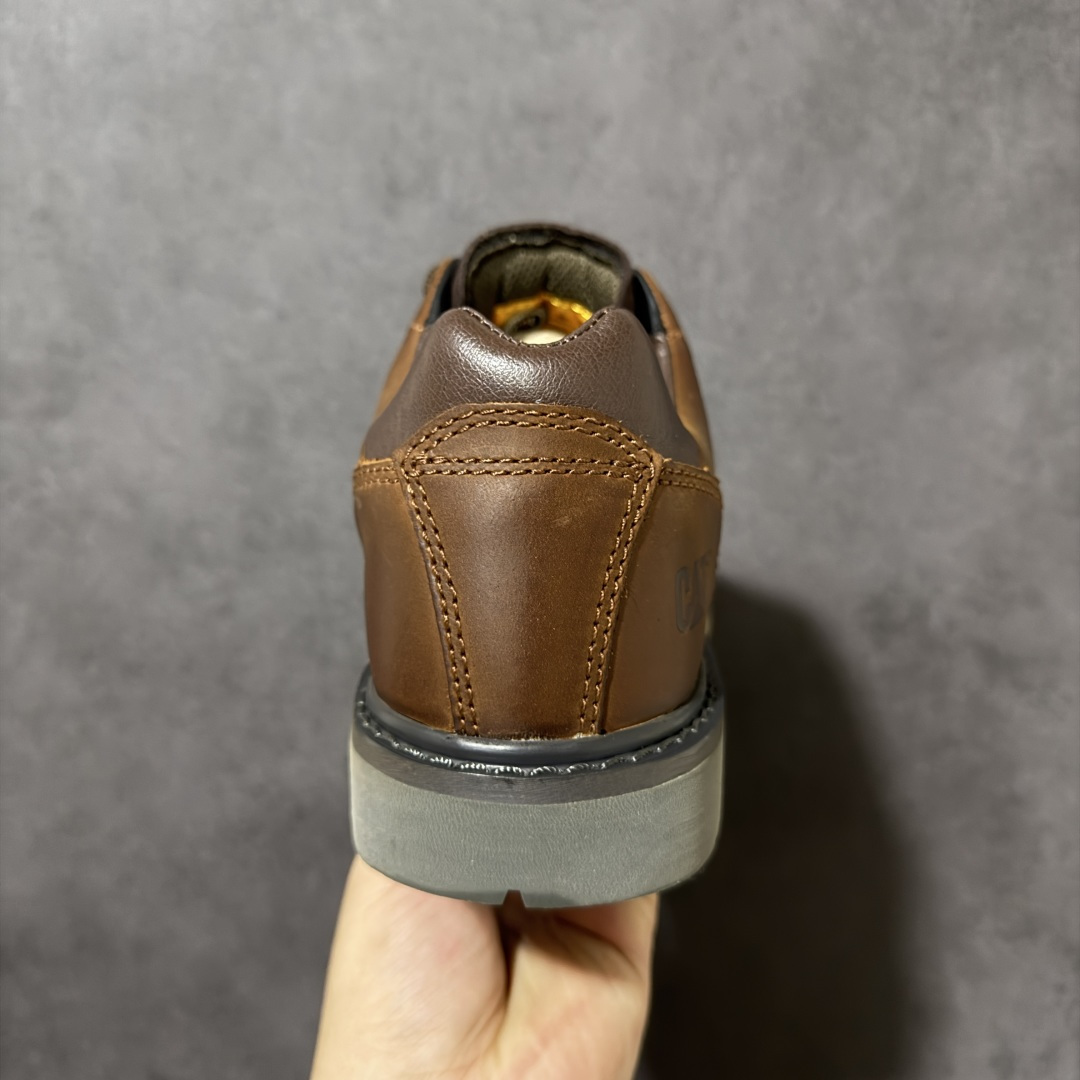 CAT/卡特 硬汉推土机品牌 秋冬新款 户外低帮舒适休闲工装鞋 CRAlL SPORT LOW 选用经典磨砂头层牛皮鞋面