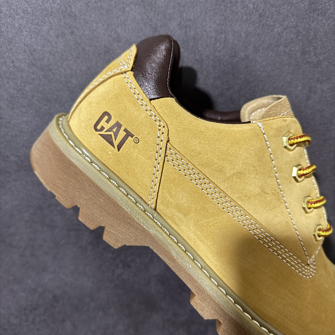 CAT/卡特 硬汉推土机品牌 秋冬新款 户外低帮舒适休闲工装鞋 CRAlL SPORT LOW 选用经典磨砂头层牛皮鞋面