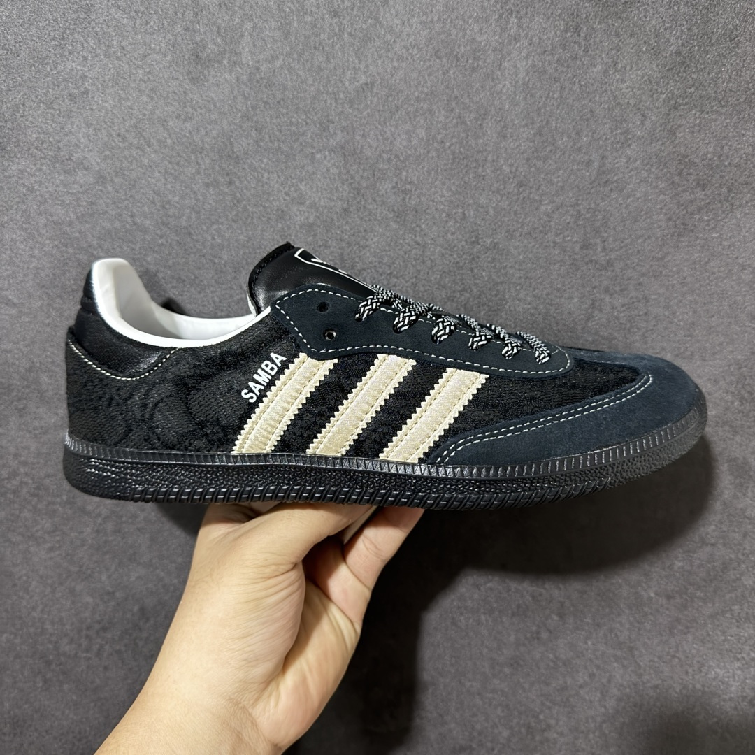 Adidas Originals Samba OG 阿迪桑巴舞系列绅士德训风百搭低帮休闲运动板鞋 货号: KH7842 
